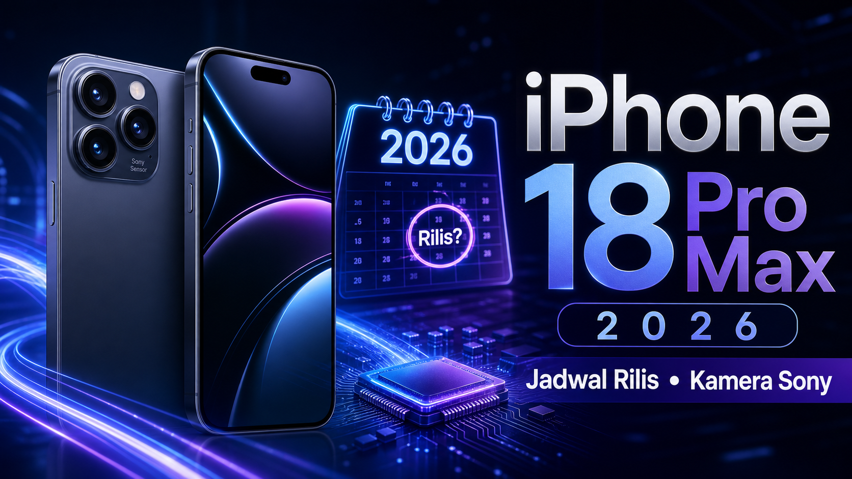 Bocoran iPhone 18 Pro Max 2026: Jadwal Rilis dan Kamera Sony - iphone