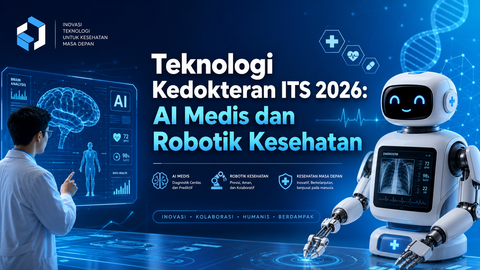 its - Teknologi Kedokteran ITS 2026: AI Medis dan Robotik Kesehatan