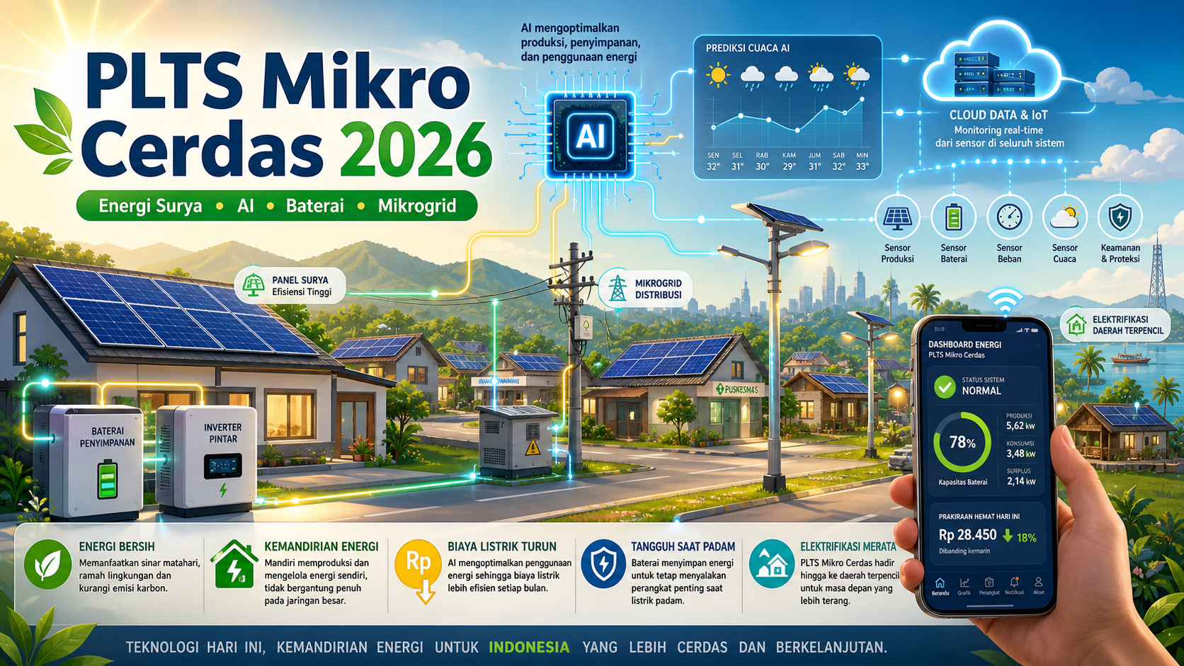 Kenapa PLTS Mikro Cerdas Jadi Isu Teknologi Penting pada 2026? - plts