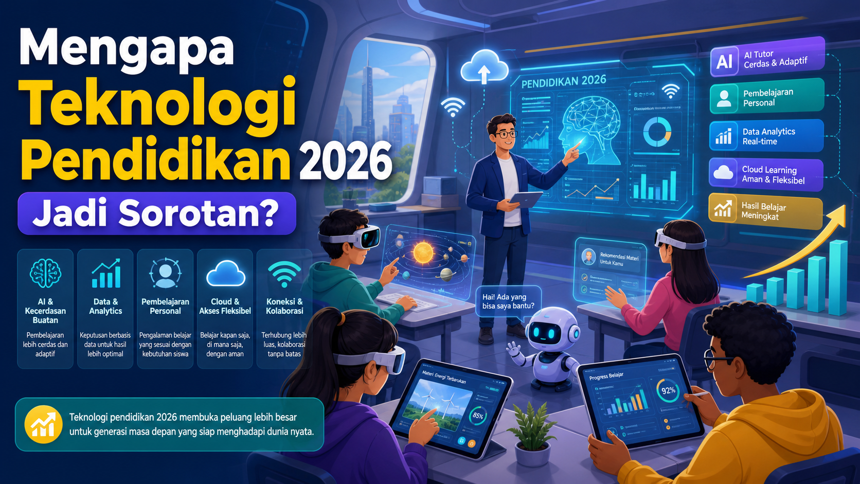 Mengapa Teknologi Pendidikan 2026 Jadi Sorotan? - pendidikan