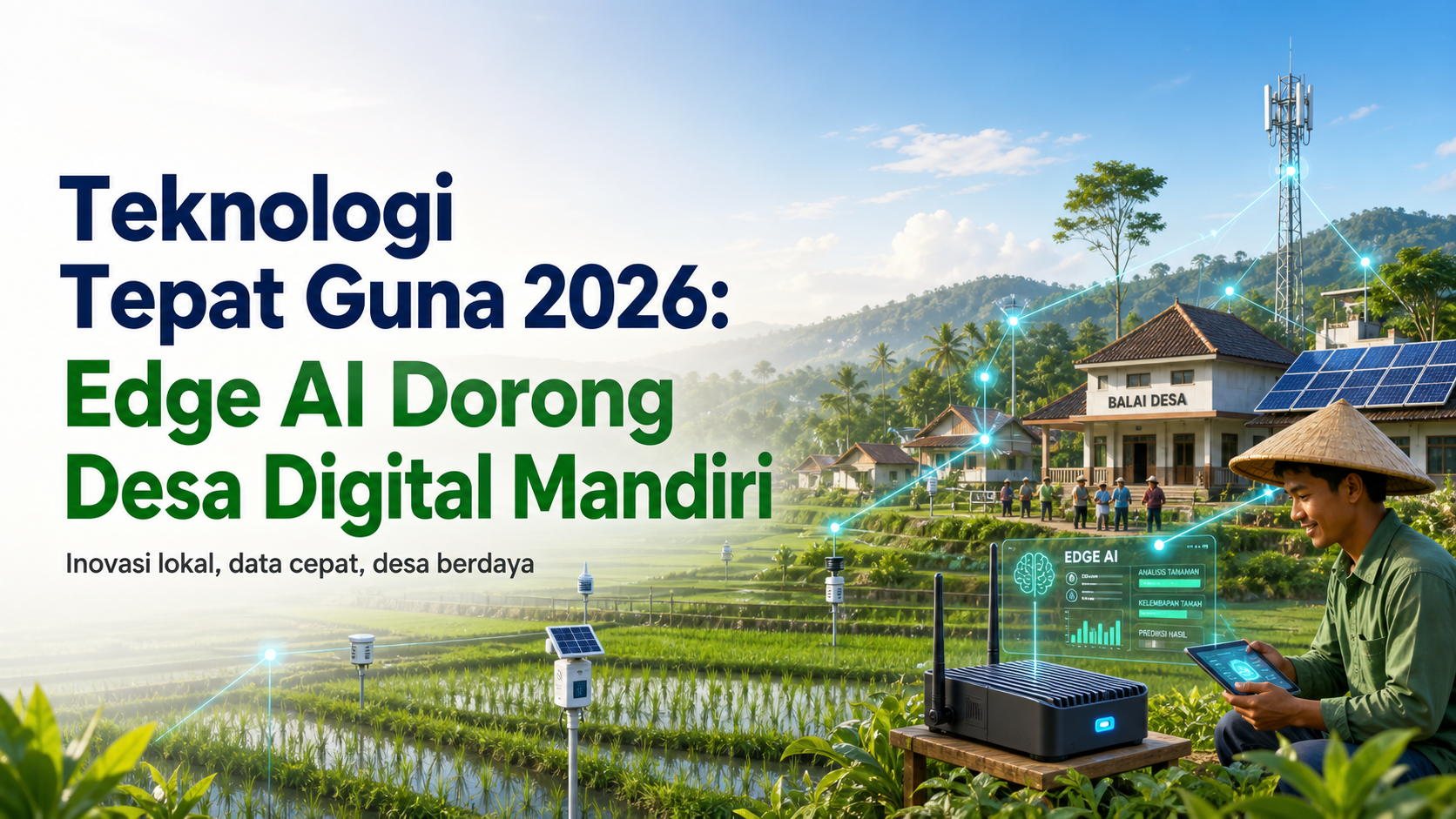 teknologi - Teknologi Tepat Guna 2026: Edge AI Dorong Desa Digital Mandiri