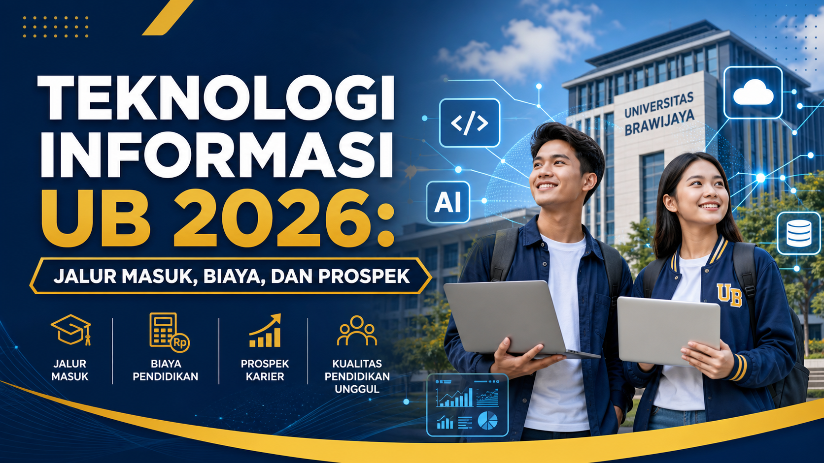 ub - Teknologi Informasi UB 2026: Jalur Masuk, Biaya, dan Prospek