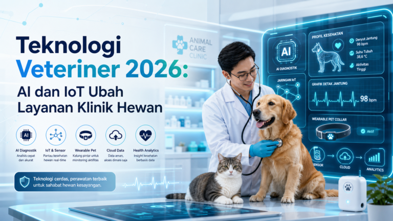 veteriner - Teknologi Veteriner 2026: AI dan IoT Ubah Layanan Klinik Hewan