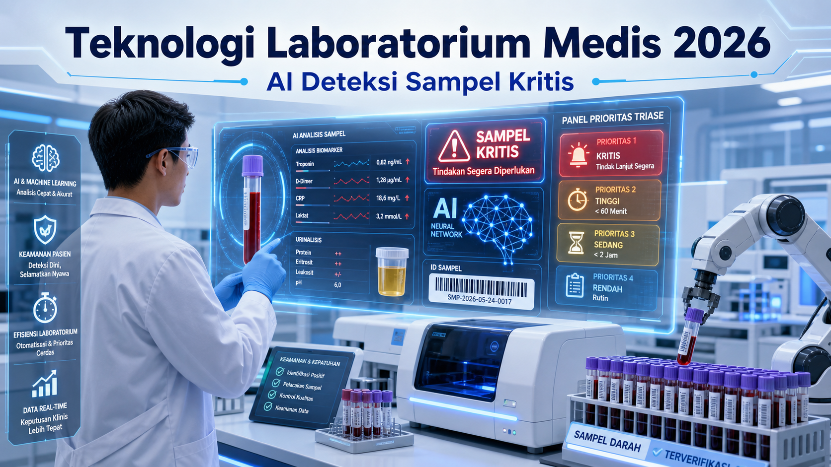 Apa Itu Teknologi Laboratorium Medis 2026: AI Deteksi Sampel Kritis? - laboratorium