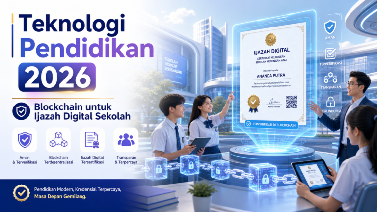 blockchain - Teknologi Pendidikan 2026: Blockchain untuk Ijazah Digital Sekolah