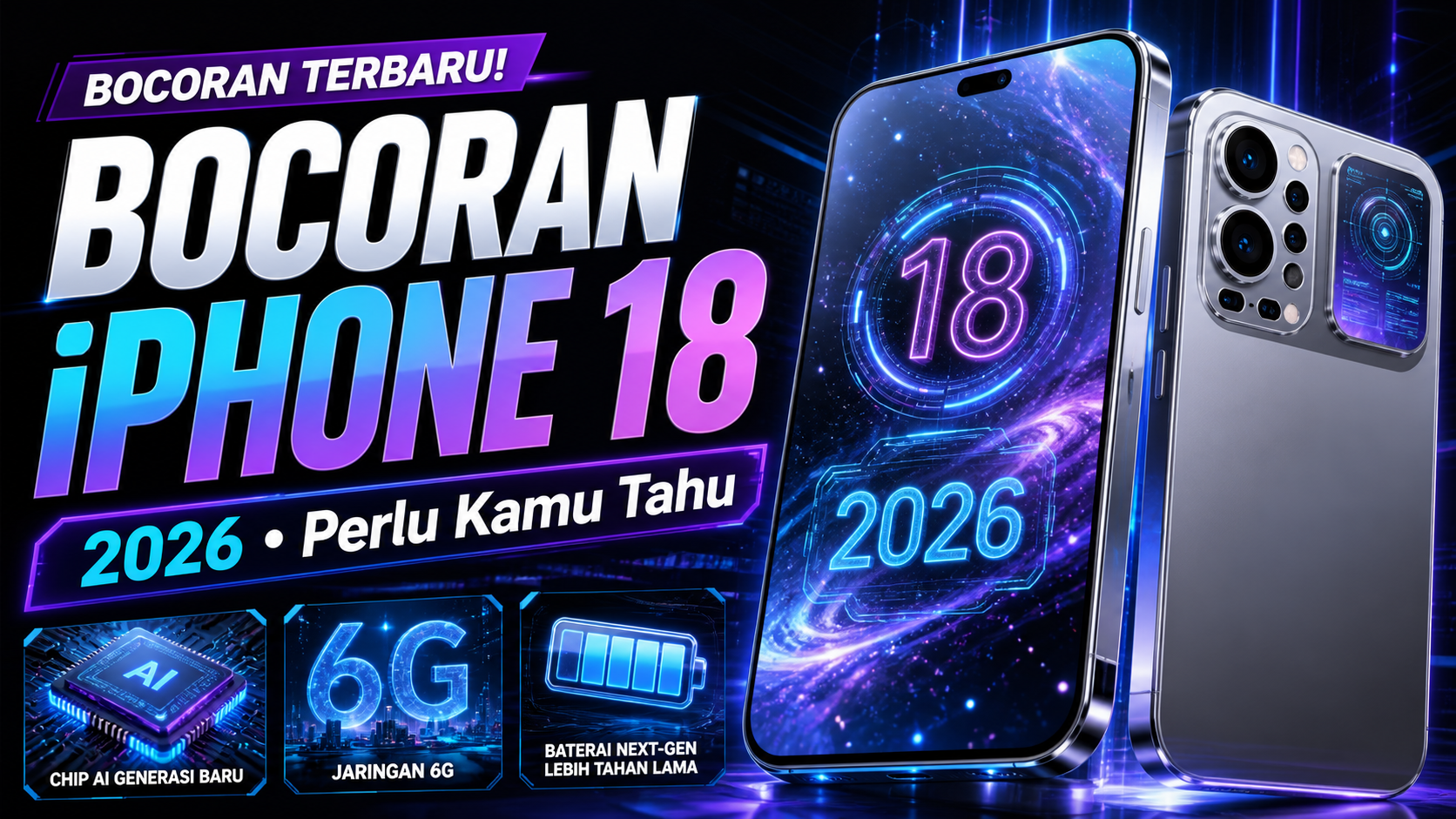Bocoran Terbaru iPhone 18 2026 yang Perlu Kamu Tahu - iphone