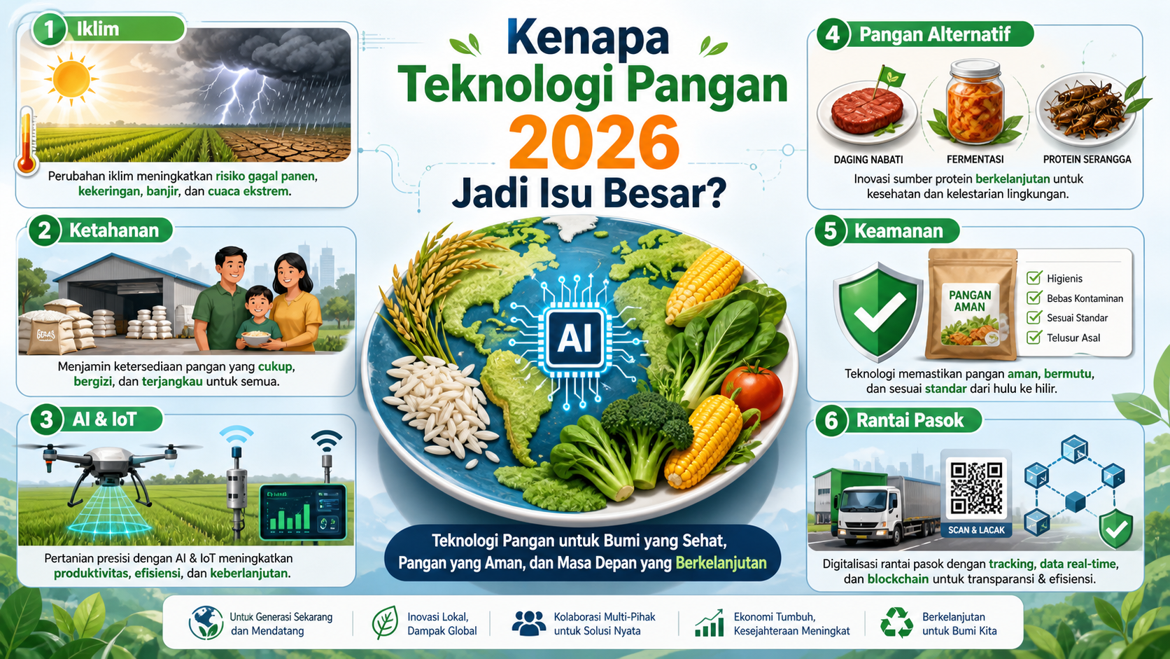 Kenapa Teknologi Pangan 2026 Jadi Isu Besar? - pangan