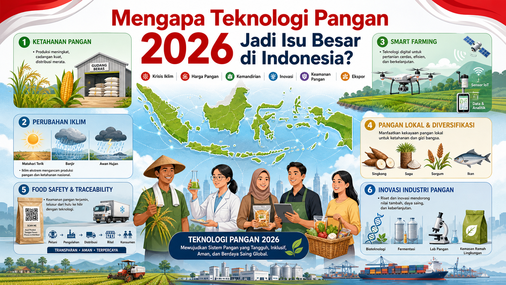 Mengapa Teknologi Pangan 2026 Jadi Isu Besar di Indonesia? - pangan