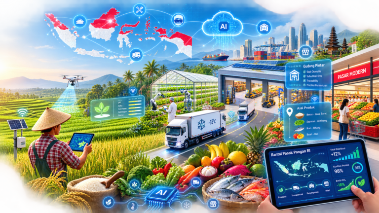 pangan - Teknologi Pangan 2026: AI dan IoT Ubah Rantai Pasok Makanan RI