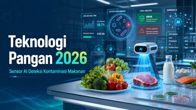 pangan - Teknologi Pangan 2026: Sensor AI Deteksi Kontaminasi Makanan