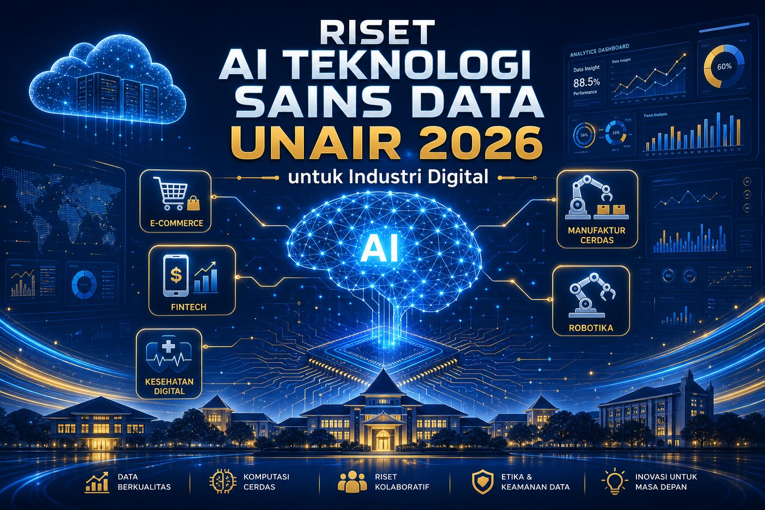 Riset AI Teknologi Sains Data Unair 2026 untuk Industri Digital - unair