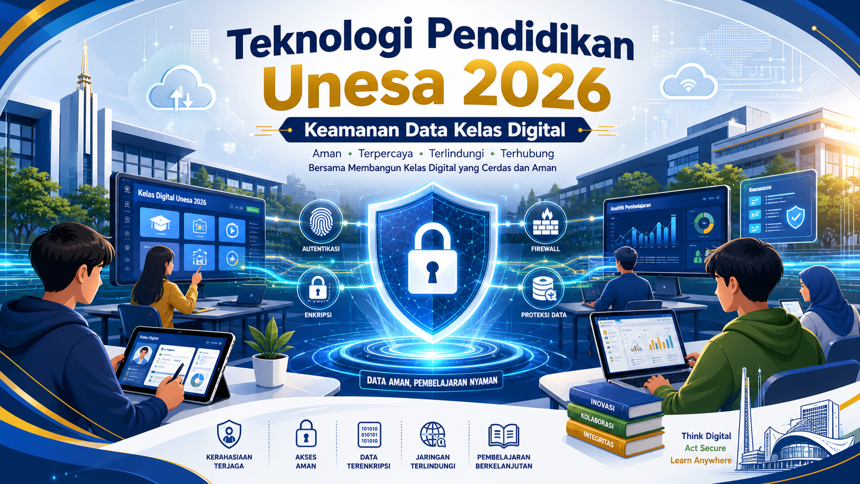Teknologi Pendidikan Unesa 2026: Keamanan Data Kelas Digital - unesa