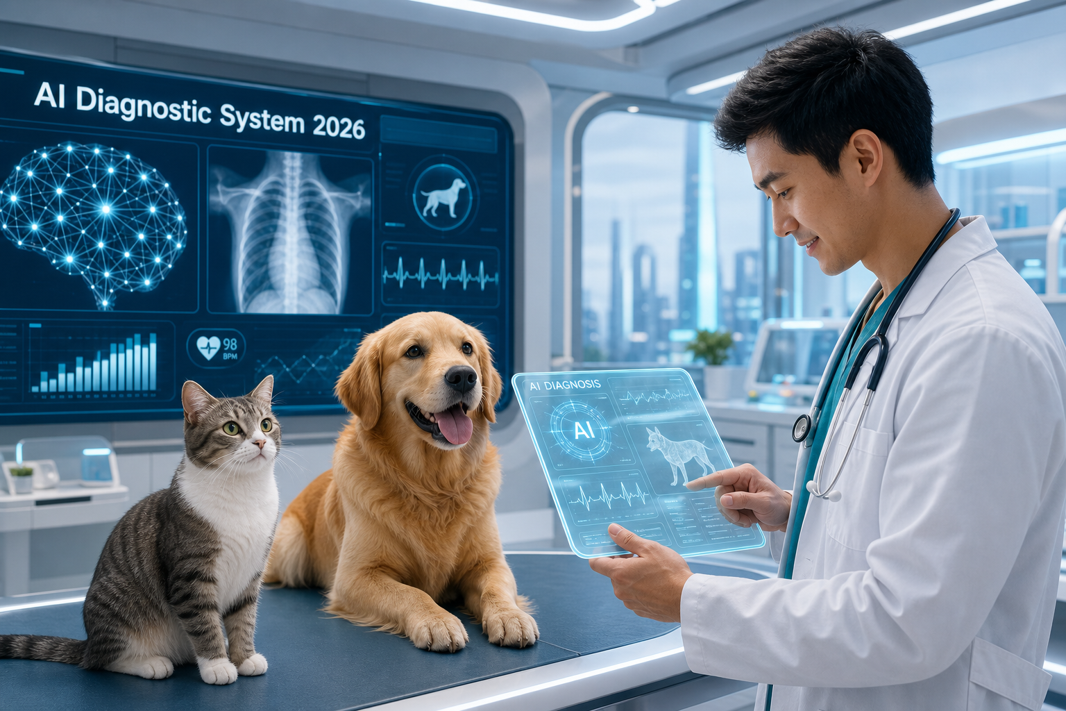 Teknologi Veteriner 2026: AI Diagnostik Hewan Diadopsi Klinik - veteriner