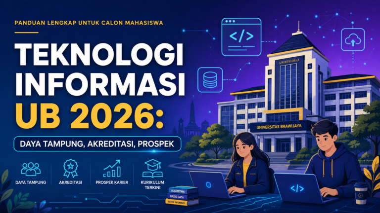 ub - Teknologi Informasi UB 2026: Daya Tampung, Akreditasi, Prospek