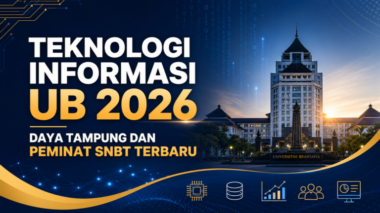 ub - Teknologi Informasi UB 2026: Daya Tampung dan Peminat SNBT Terbaru