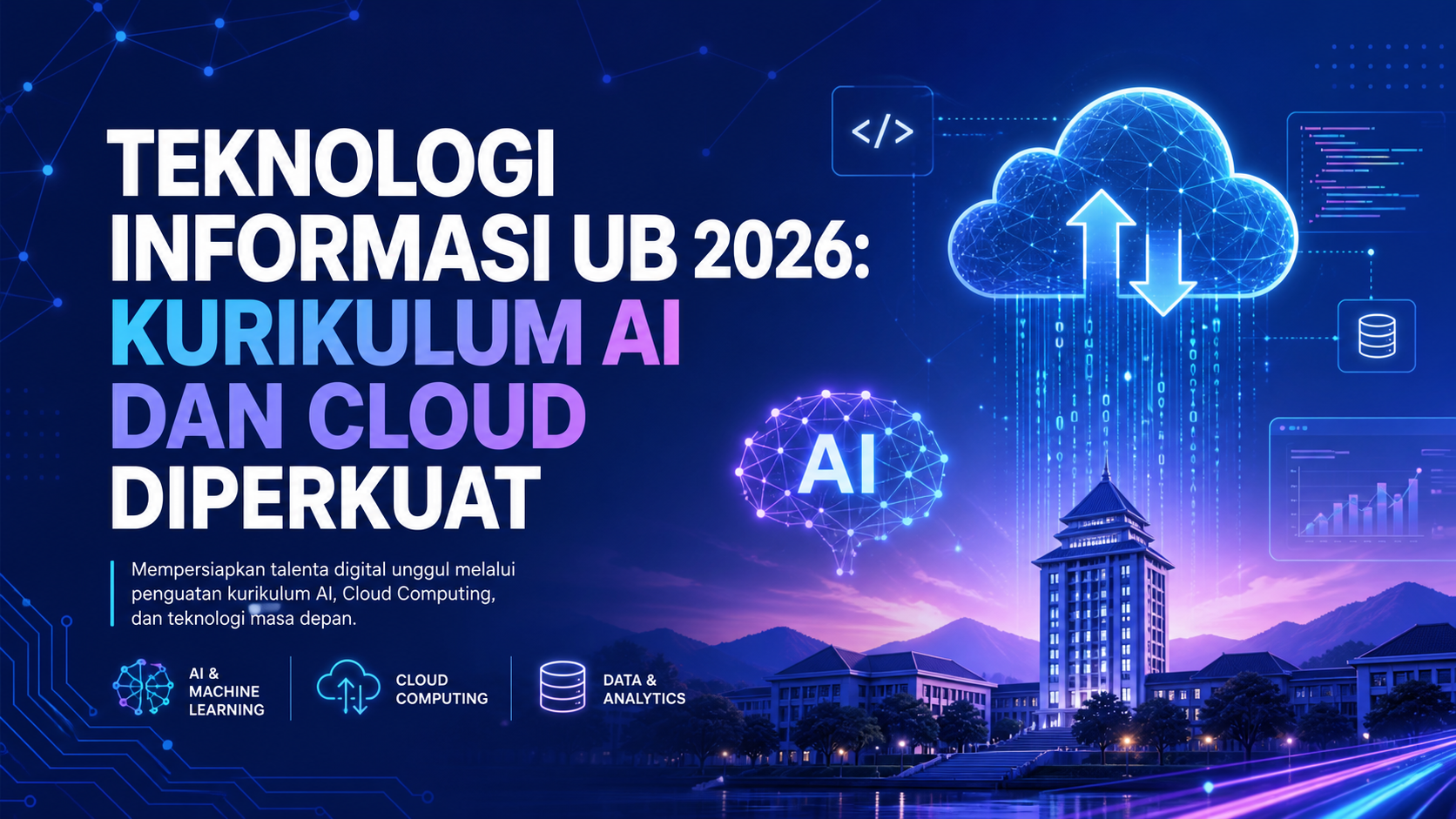 ub - Teknologi Informasi UB 2026: Kurikulum AI dan Cloud Diperkuat
