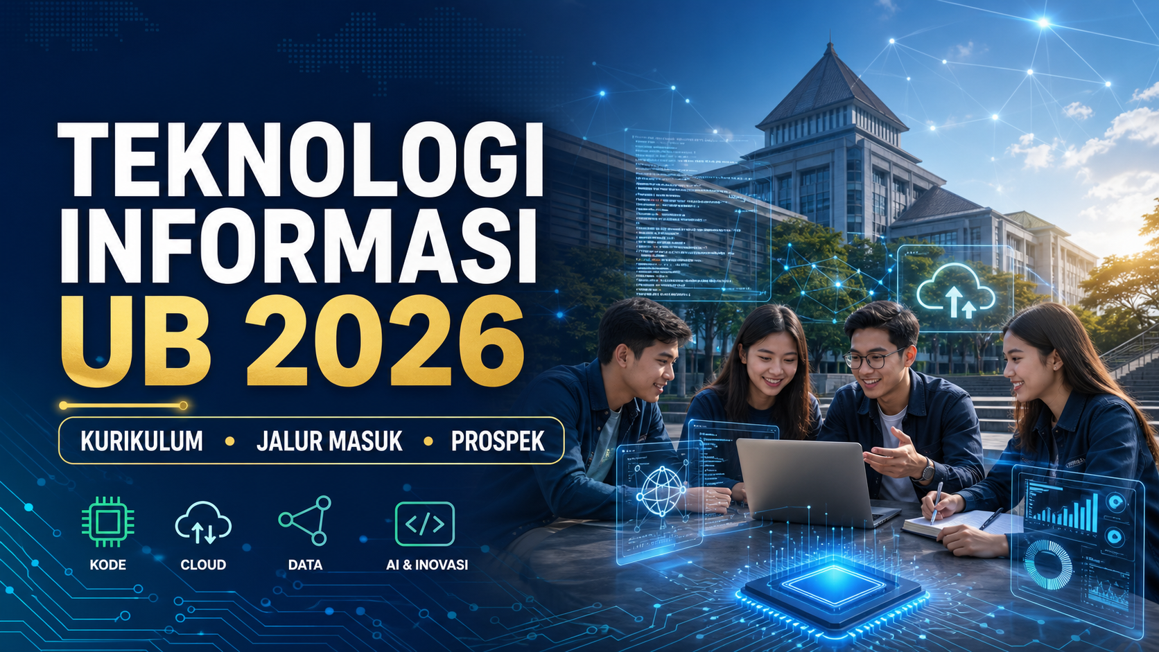 ub - Teknologi Informasi UB 2026: Kurikulum, Jalur Masuk, Prospek