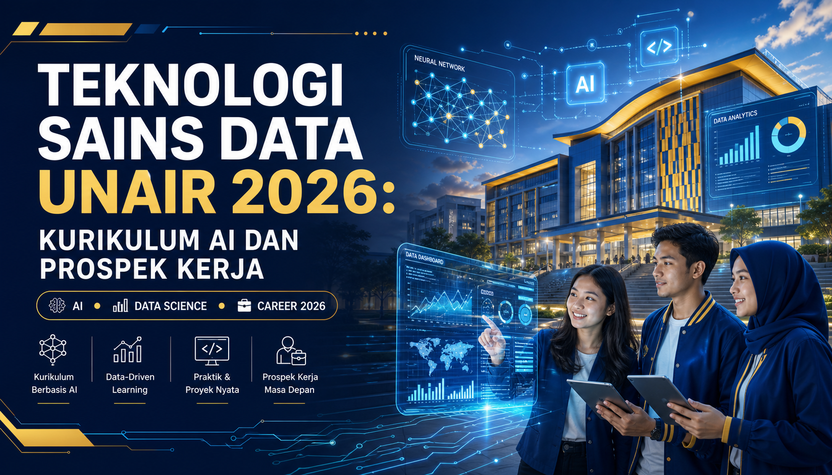 unair - Teknologi Sains Data Unair 2026: Kurikulum AI dan Prospek Kerja