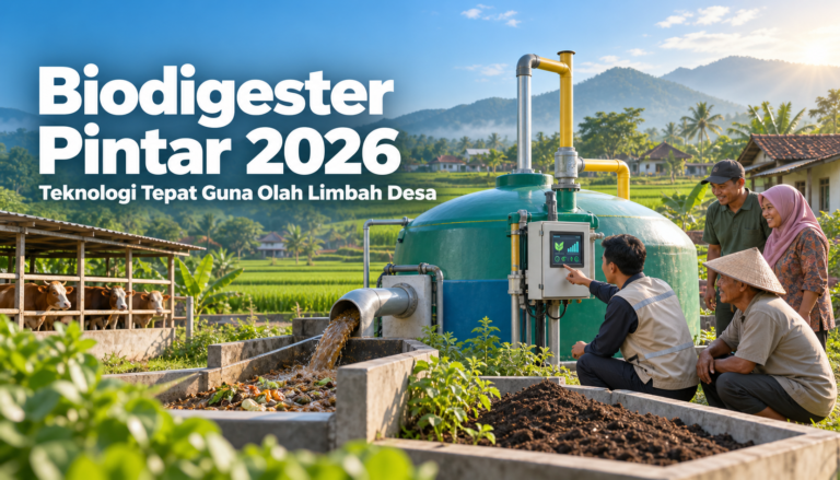 biodigester - Biodigester Pintar 2026, Teknologi Tepat Guna Olah Limbah Desa