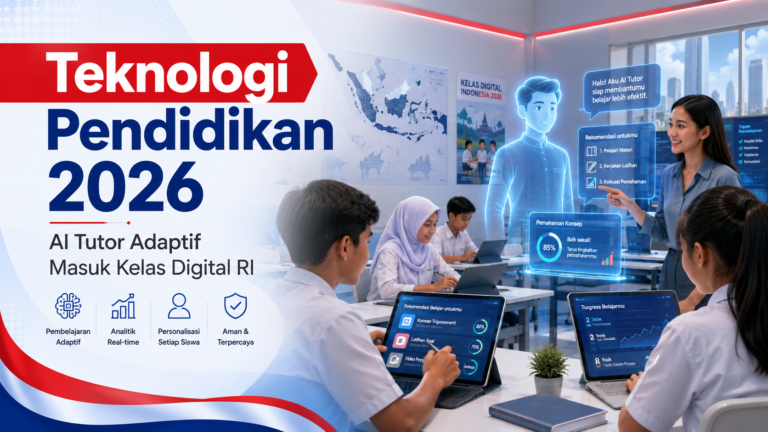 edtech - Teknologi Pendidikan 2026: AI Tutor Adaptif Masuk Kelas Digital RI