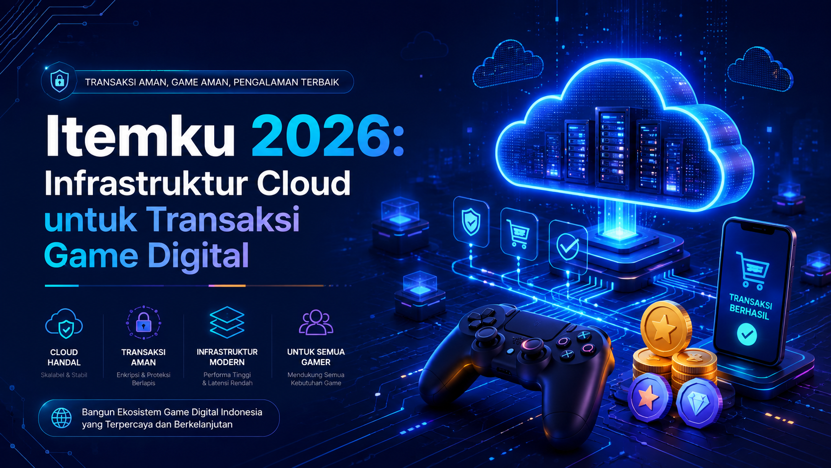 itemku - Itemku 2026: Infrastruktur Cloud untuk Transaksi Game Digital