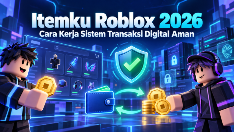 itemku - Itemku Roblox 2026: Cara Kerja Sistem Transaksi Digital Aman