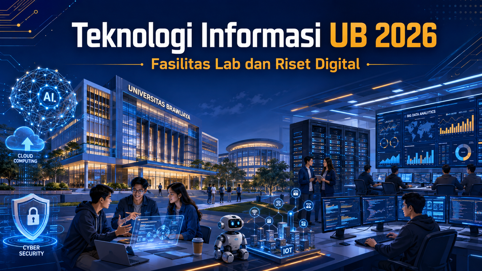 Teknologi Informasi UB 2026: Fasilitas Lab dan Riset Digital - ub