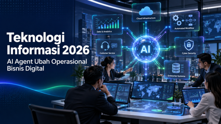 teknologi - Teknologi Informasi 2026: AI Agent Ubah Operasional Bisnis Digital