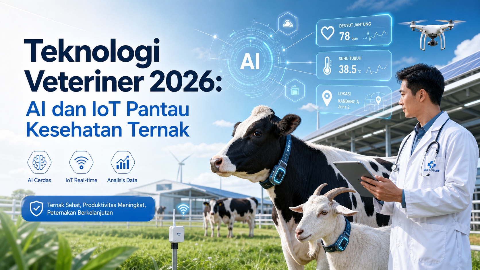 veteriner - Teknologi Veteriner 2026: AI dan IoT Pantau Kesehatan Ternak