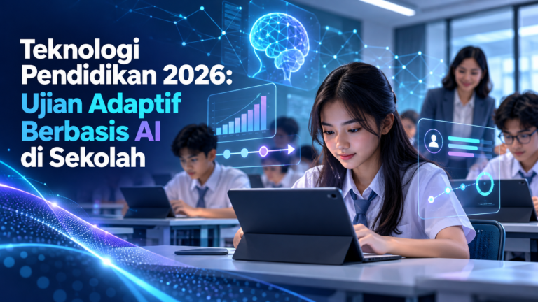 edtech - Teknologi Pendidikan 2026: Ujian Adaptif Berbasis AI di Sekolah