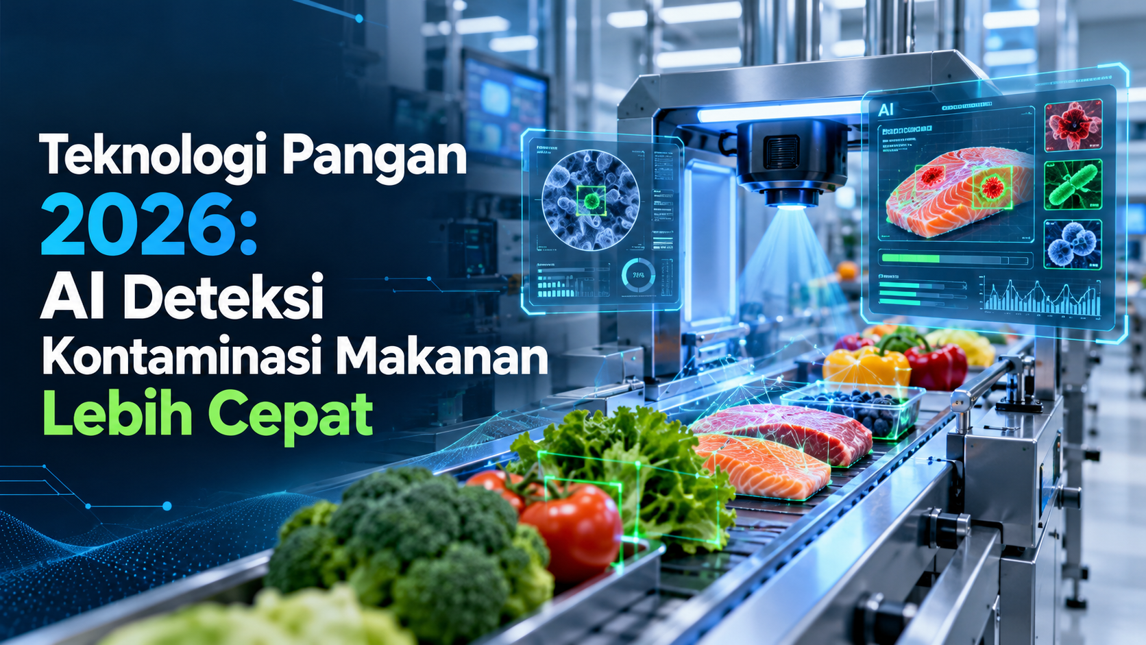 pangan - Teknologi Pangan 2026: AI Deteksi Kontaminasi Makanan Lebih Cepat