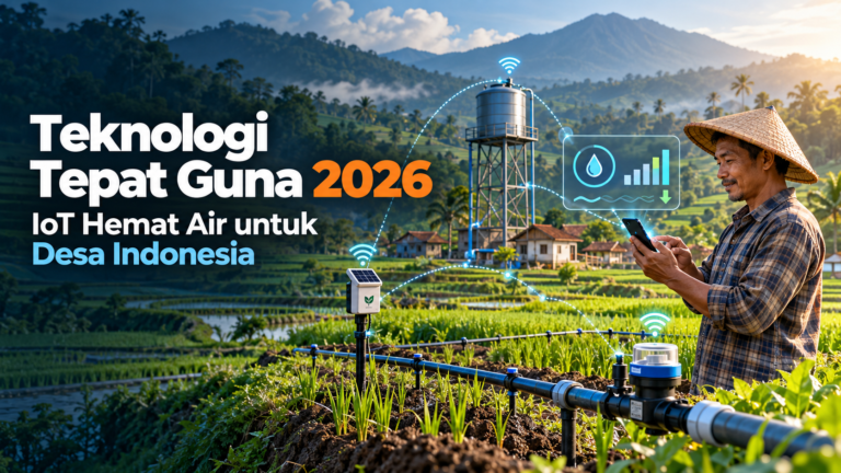 teknologi - Teknologi Tepat Guna 2026: IoT Hemat Air untuk Desa Indonesia