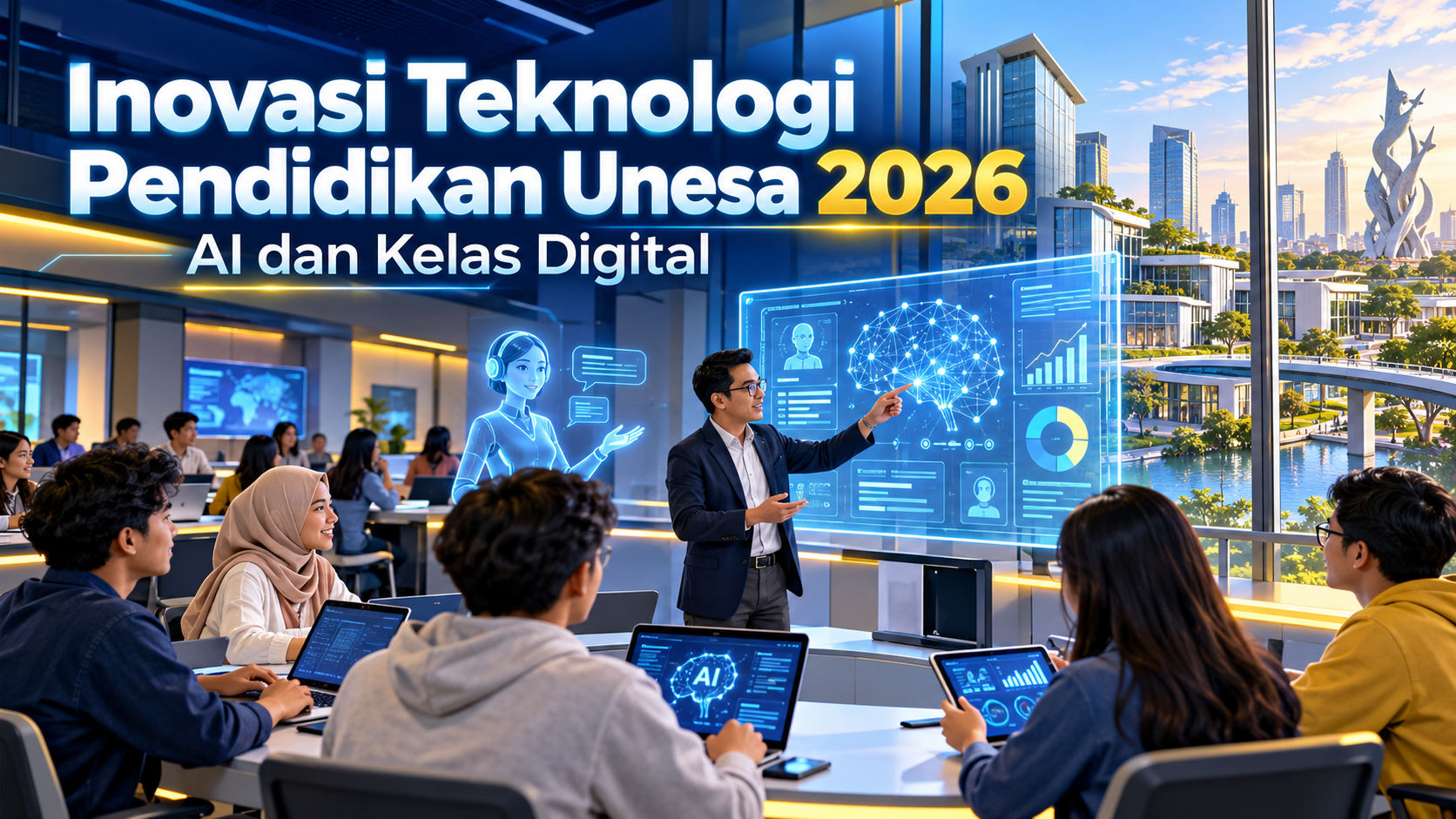 unesa - Inovasi Teknologi Pendidikan Unesa 2026, AI dan Kelas Digital