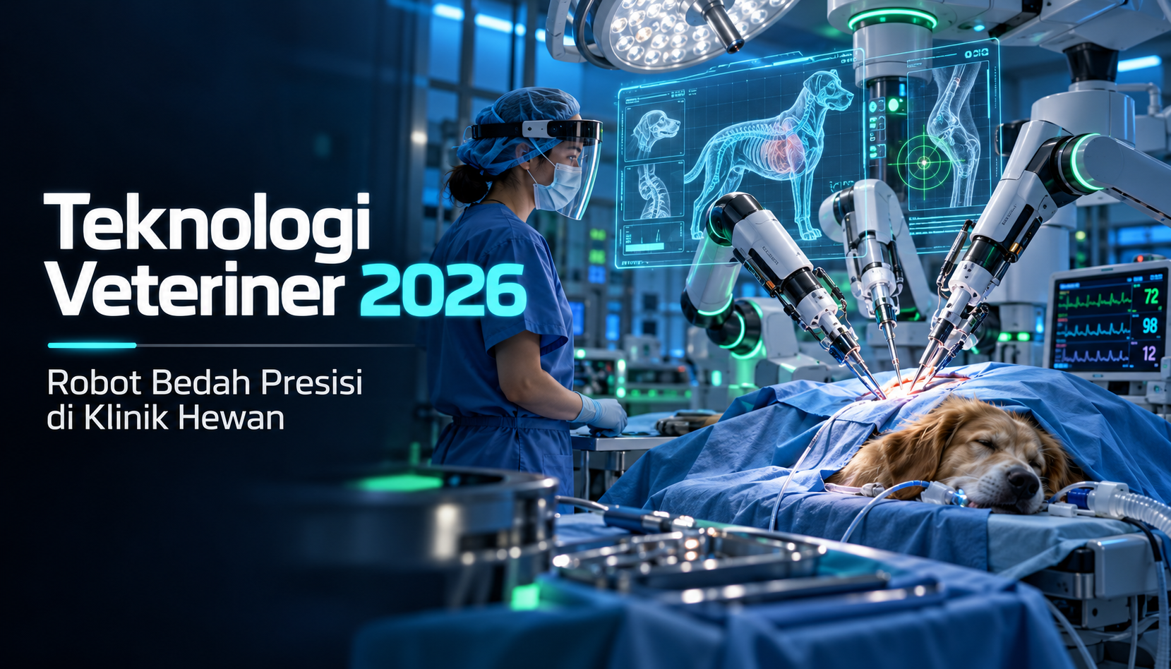 veteriner - Teknologi Veteriner 2026: Robot Bedah Presisi di Klinik Hewan